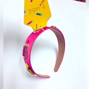 NWT 💖✏️💖 Piper K Teacher School pencil Hair Headband